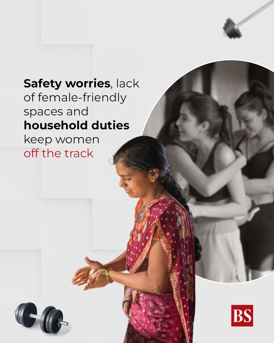 bsindia's tweet image. #HealthWithBS | A survey revealed that only 3.9% of women aged 15–29 participate in sports or exercise daily, compared to 14.8% of men.  But why do fewer young women exercise compared to men? 

Explained 👉 mybs.in/2eq7J19

#healthnews #gymworkouts #gym #ﬁtness