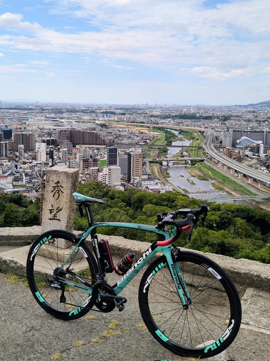 秀望台で