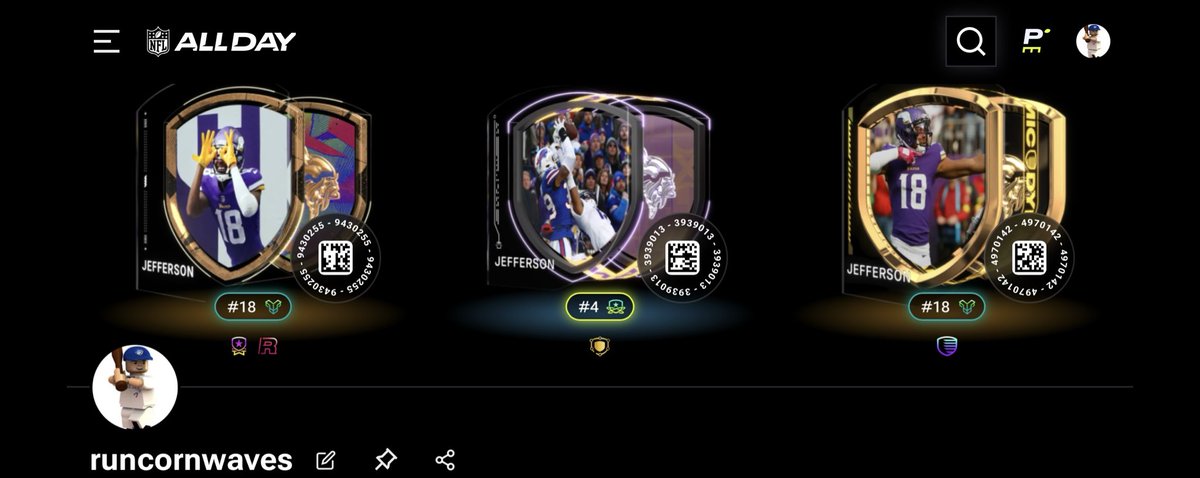 A beauty, best moment of the <a href="/NFLALLDAY/">NFL ALL DAY</a> platform, straight to centre stage. Thank you <a href="/DigitalyRare/">DigitallyRare.eth</a>