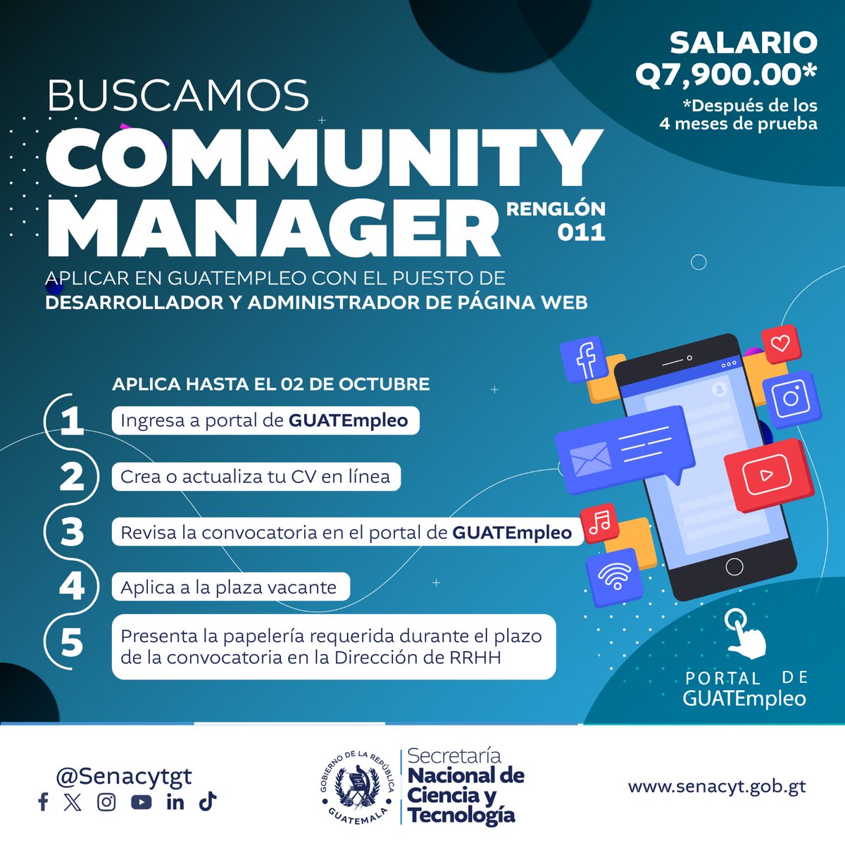 📢 ¡Buscamos Community Manager!

🌐 Tu misión será:
•Gestionar y dinamizar nuestras comunidades digitales
•Crear contenidos que conecten con nuestra audiencia
•Impulsar la interacción y el crecimiento en redes sociales
•Tomar fotografías 

Si la comunicación, la creatividad y