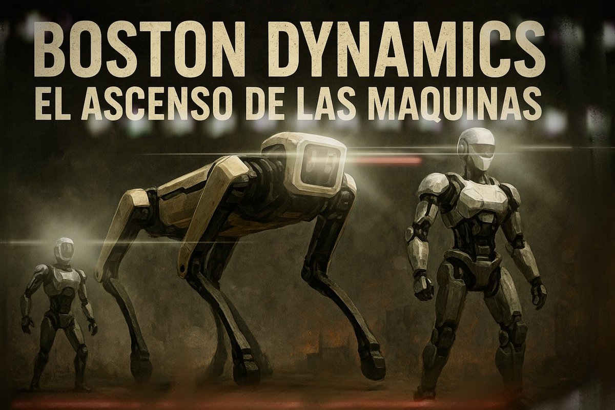 RIVERFANDY (@fandyriver) on Twitter photo YA DISPONIBLE EL NUEVO EPISODIO DE UNIVERSO X “ BOSTON DYNAMICS EL ASCENSO DE LAS MAQUINAS” youtu.be/lAJ0t3ylMLc?si… #bostondynamics #robots #ia YA DISPONIBLE EL NUEVO EPISODIO DE UNIVERSO X “ BOSTON DYNAMICS EL ASCENSO DE LAS MAQUINAS” youtu.be/lAJ0t3ylMLc?si… #bostondynamics #robots #ia