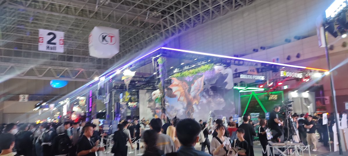レベルインフィニットブース来た
なおNIKKEは列規制で並べず😱
#TGS2025 
#勝利の女神NIKKE