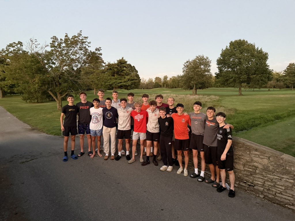 CPRamblerSoccer's tweet photo. Excited to be in Lexington, Kentucky for our annual CP soccer trip! The boys are ready for a fun weekend ahead vs strong competition! 💪🏼🐏🧡🖤#alwaysPREParing https://t.co/HZ8QS2QKTp