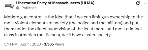 Libertarian Party of Massachusetts (ULMA) (@lpofmass) on Twitter photo 