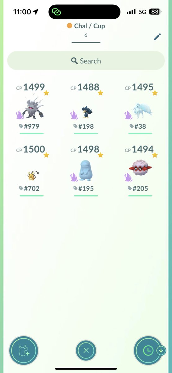 Yusei_furou's tweet image. Won our local challenge today somehow :)
Considered running Shadow Charjabug in place of Dedenne but was kinda iffy cause of Talon or Zard 🤣 so settled on the failed 6 shadow team :)

#PokemonGo #Battlers #Locals