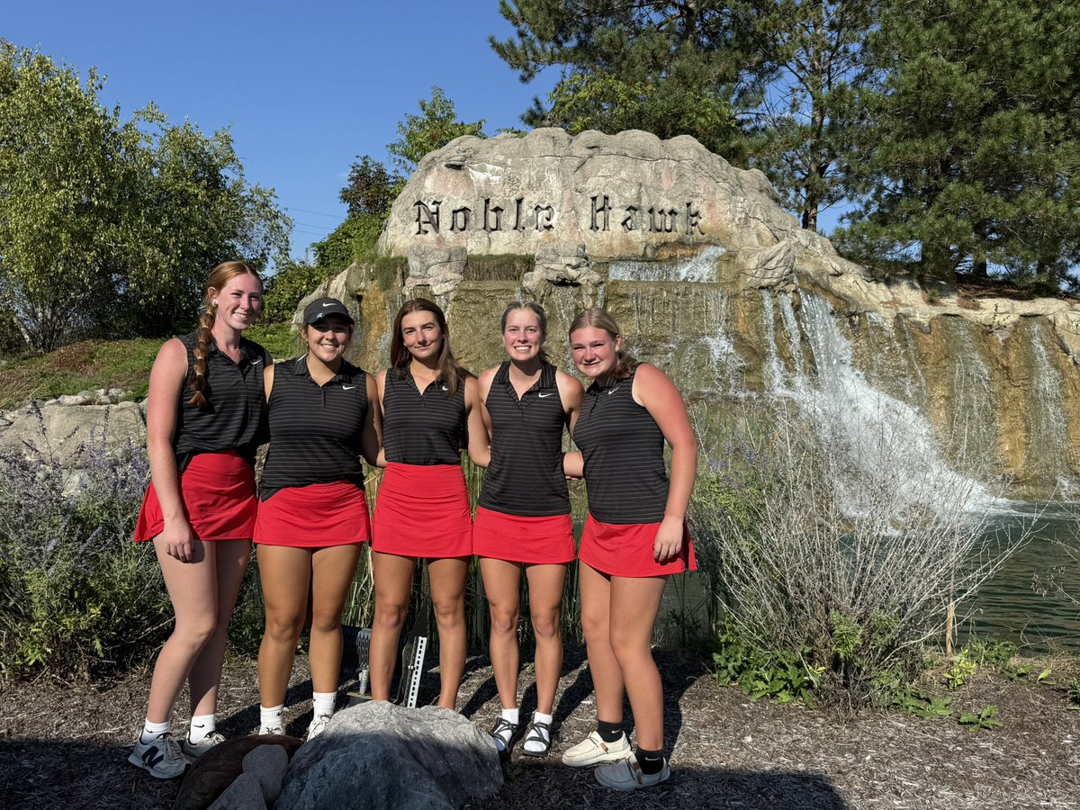 BHSGirlsGolf1's tweet photo. The Lady Tigers shot a program best Regional score of 383 at Noble Hawk Golf Links to close another record-setting season!
#NextShot https://t.co/0hgqwt8lIf