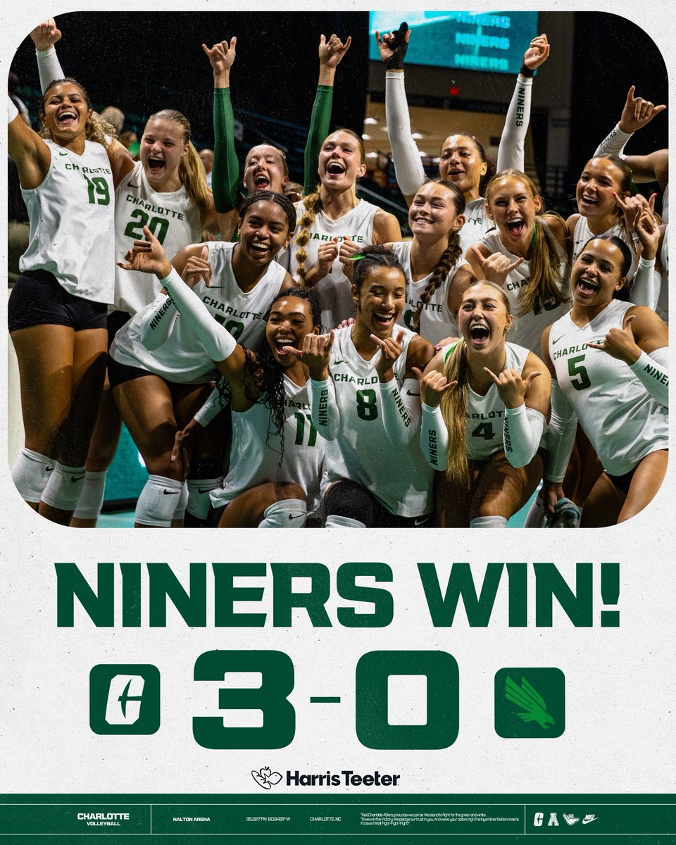 Charlotte Volleyball tweet media
