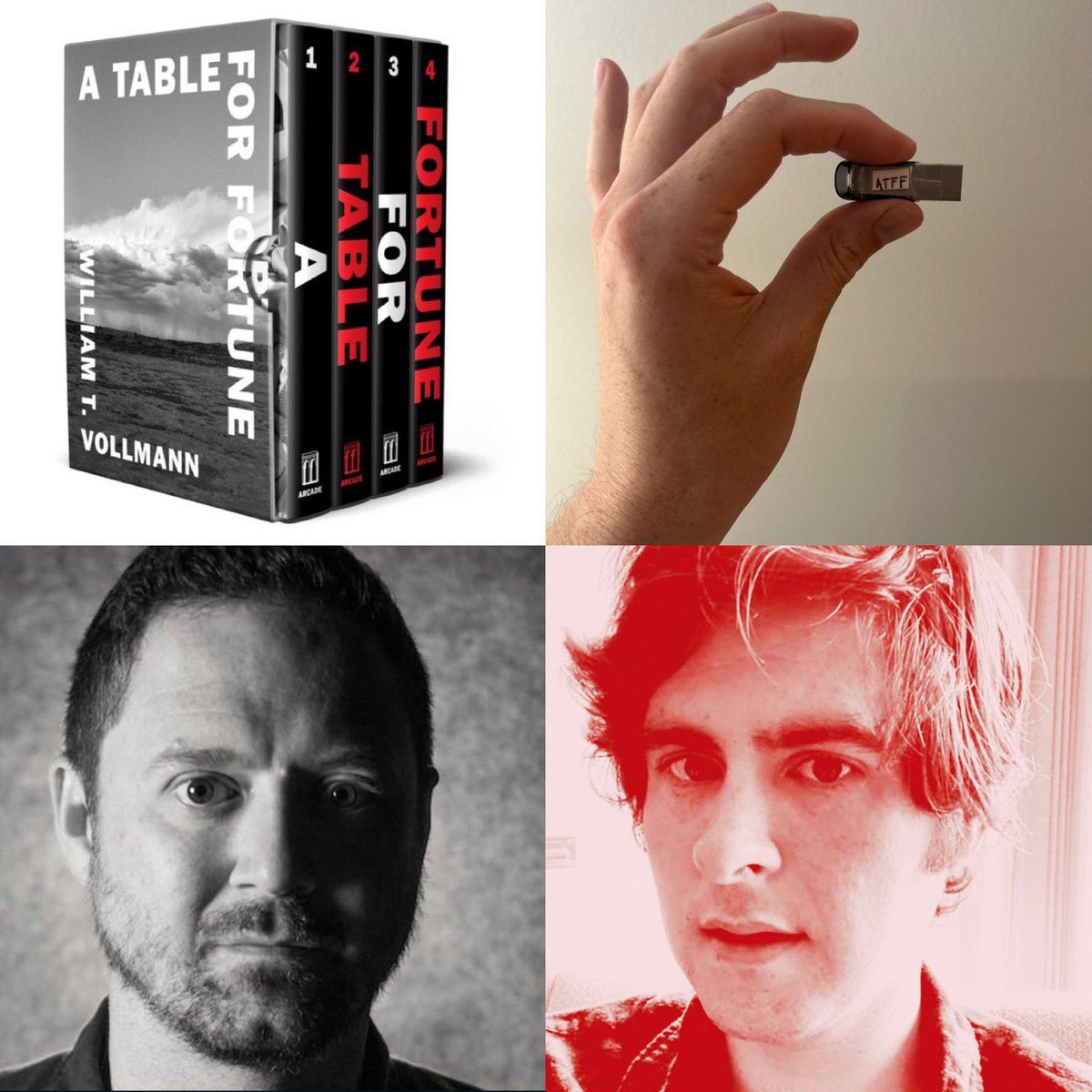 ryanhasbadtaste's tweet image. VOLLMANNIA returns with Jordan &amp;amp; Ryan discussing their initial thoughts on the first few hundred pages of A TABLE FOR FORTUNE; - coming March 2026 from Arcade Publishing and now available be preorder!

Listen below and preorder today ⛓️‍💥👇