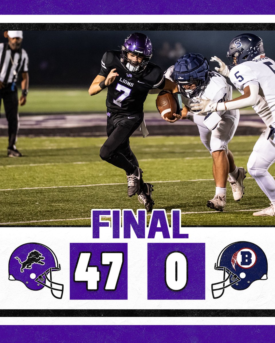 HOMECOMING WIN‼️

#GoLions