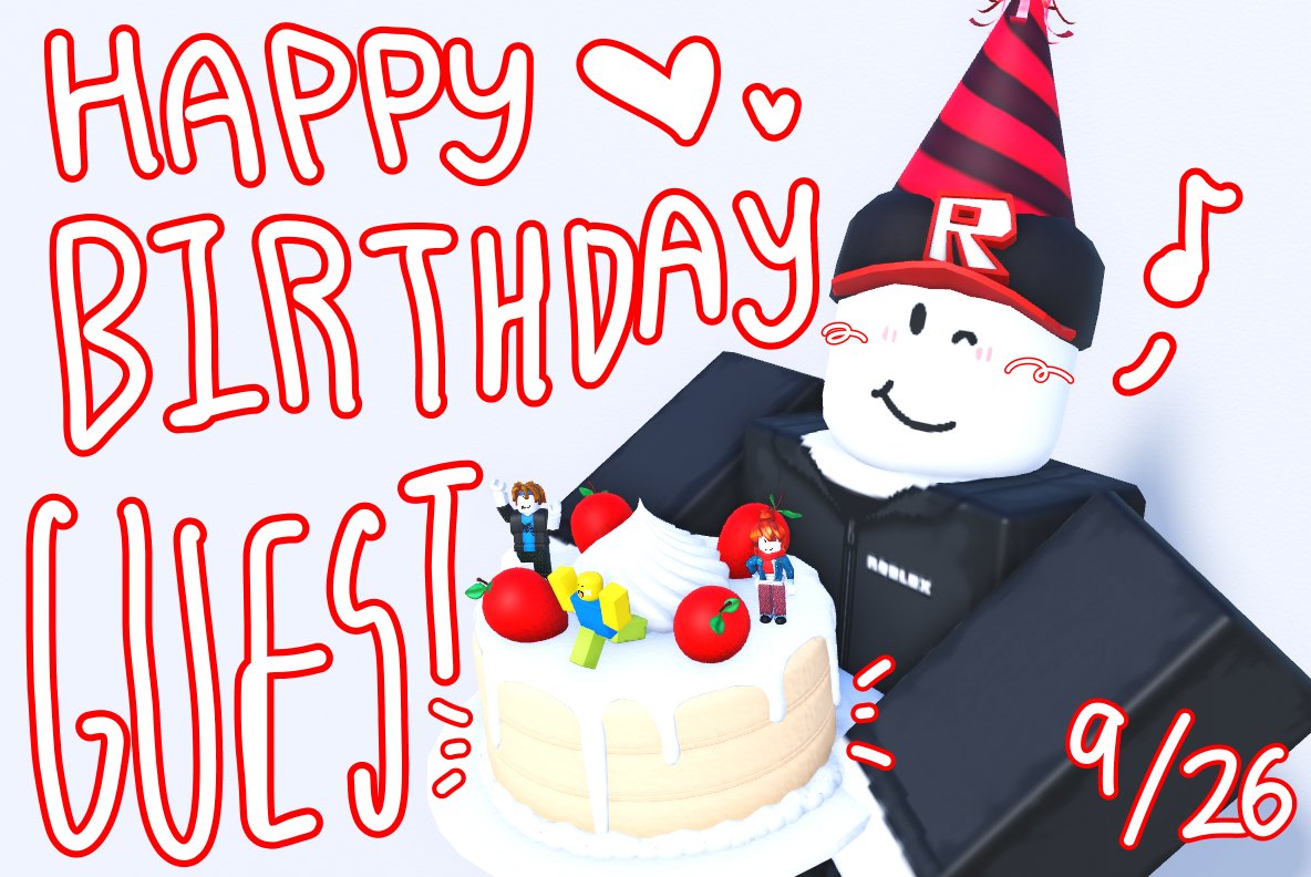 Happy Birthday, Guest!! 🖤
#noobsquad