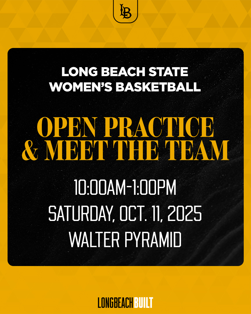 𝒀𝒐𝒖'𝒓𝒆 𝒊𝒏𝒗𝒊𝒕𝒆𝒅! 😀
Open Practice &amp; Meet the Team on Saturday, Oct. 11 at 10:00am! 

#GoBeach | #LongBeachBuilt