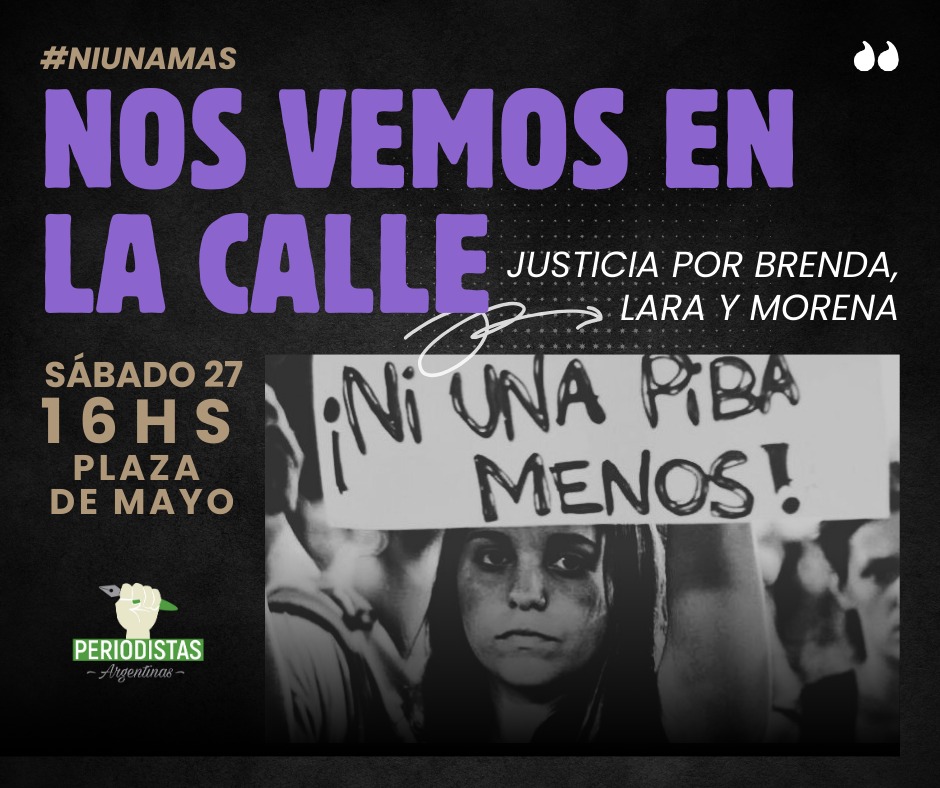¡Mañana nos vemos en la calle!
#niunamas #JusticiaporBrendaMorenayLara