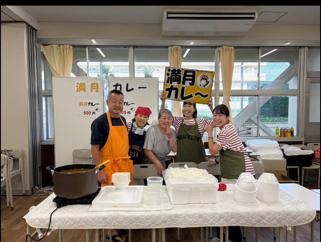 皆さんカレーライス
食べに来て下さいね