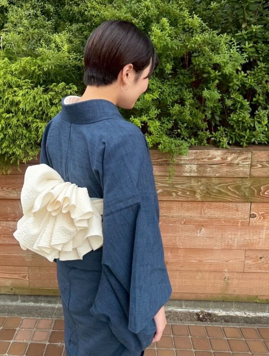 特価！新品 やまと誂製 市松 ワイドサイズ 着物 仕付け糸付 お召 3277 きものやまと (@kimono_yamato) / X