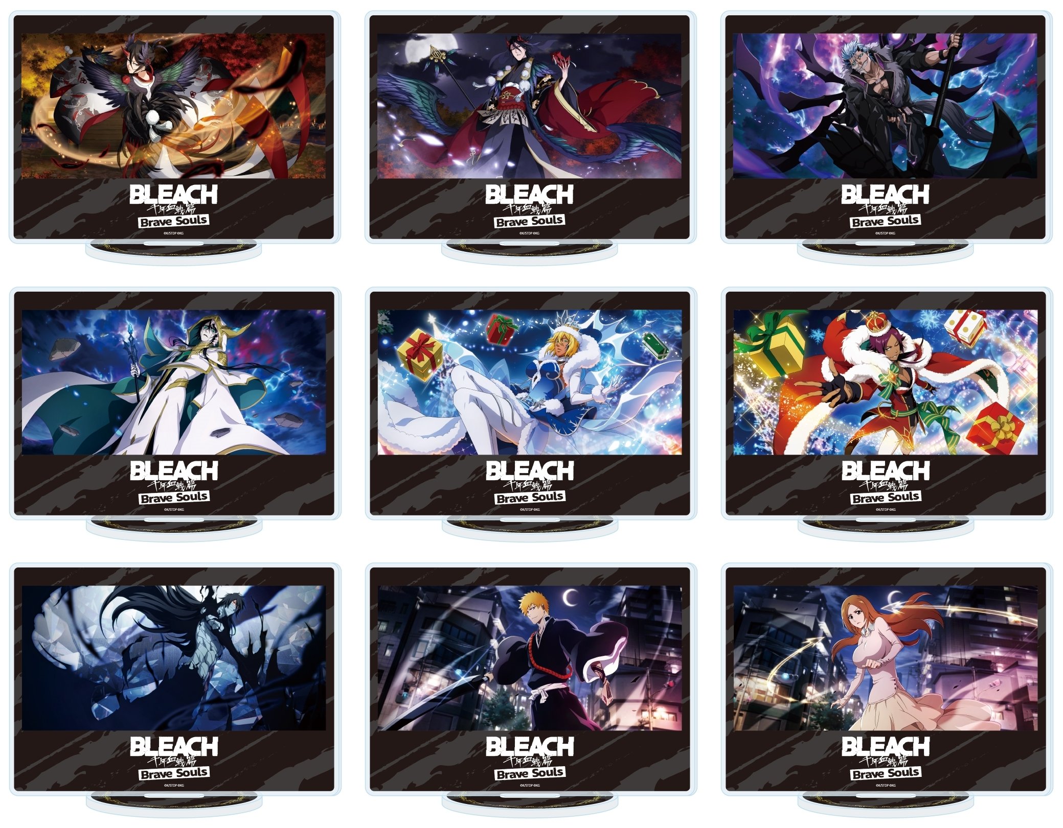 ブリーチ 10周年記念人気キャラクターロングポスターセット ブリーチ 10周年記念人気キャラクターロングポスターセット