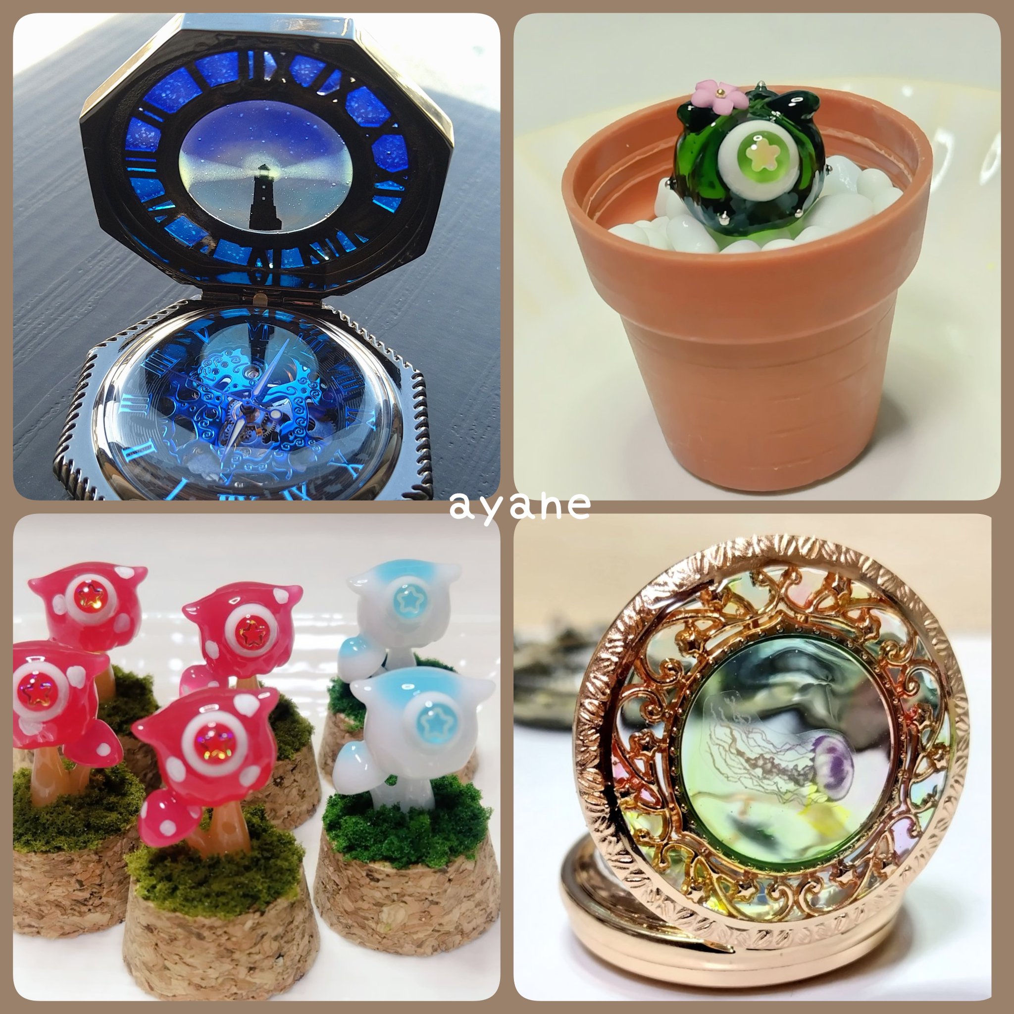 メグえもんページ☆ハンドメイド　レジン　7点 メグえもん様専用ページ☆ハンドメイド レジン 7点