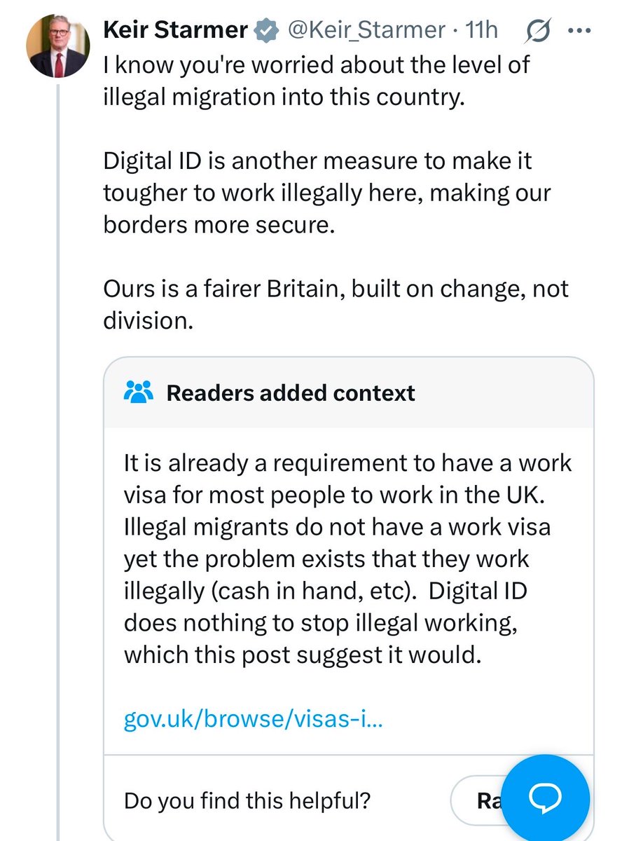 Every adult working legally in the UK  has a National Insurance number that employers collect when you start work. A digital ID will be used to monitor online activity.