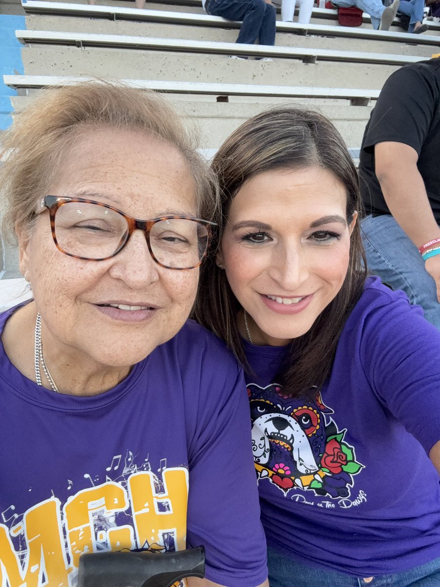 Same sentiment… different team. 

Supporting my niece tonight at her football game!