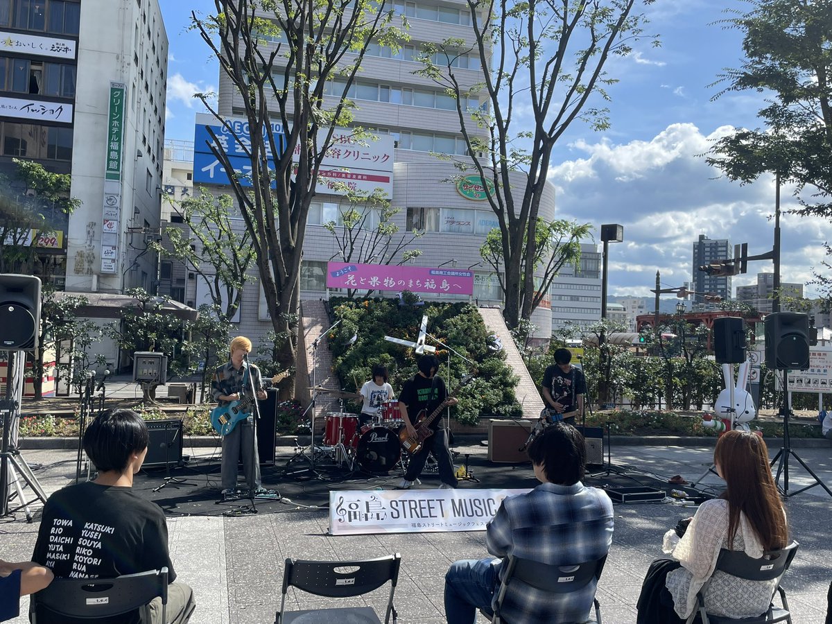 19+21から元気にスタート！
暑い😂ので皆さん熱中症に気をつけてお楽しみください！
#福島ストフェス2025
