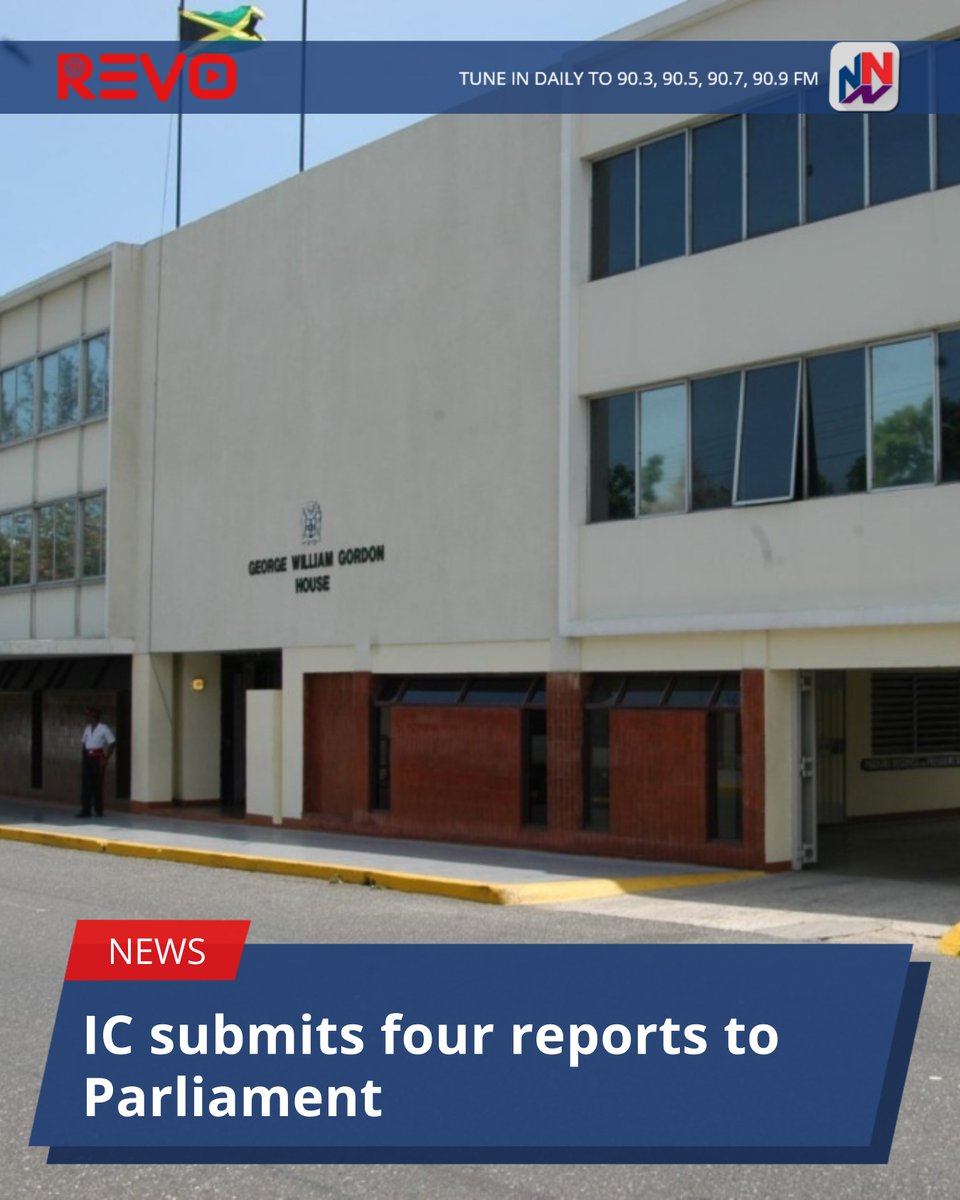 The Integrity Commission, IC, submitted four reports of investigation to Parliament on Thursday.

READ MORE HERE: revonews.ai/news/68d733493…