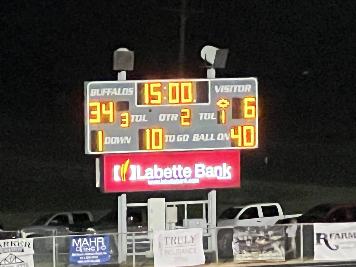 Halftime Score:
34-6 Prairie View over Burlington