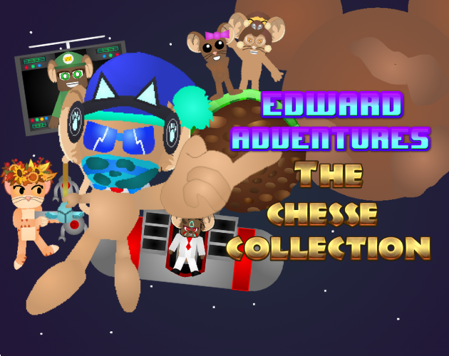 edward_rat's tweet photo. Yeah, it’s weird to announce a game just one day after a spoiler post, but that’s how it goes, right? 😅

My new five-game collection, "Edward Adventures: The Cheese Collection” is coming to Windows, Mac, and Linux for Itch in September 29 and on Game Jolt in October 2! https://t.co/lsR0BjjMxu