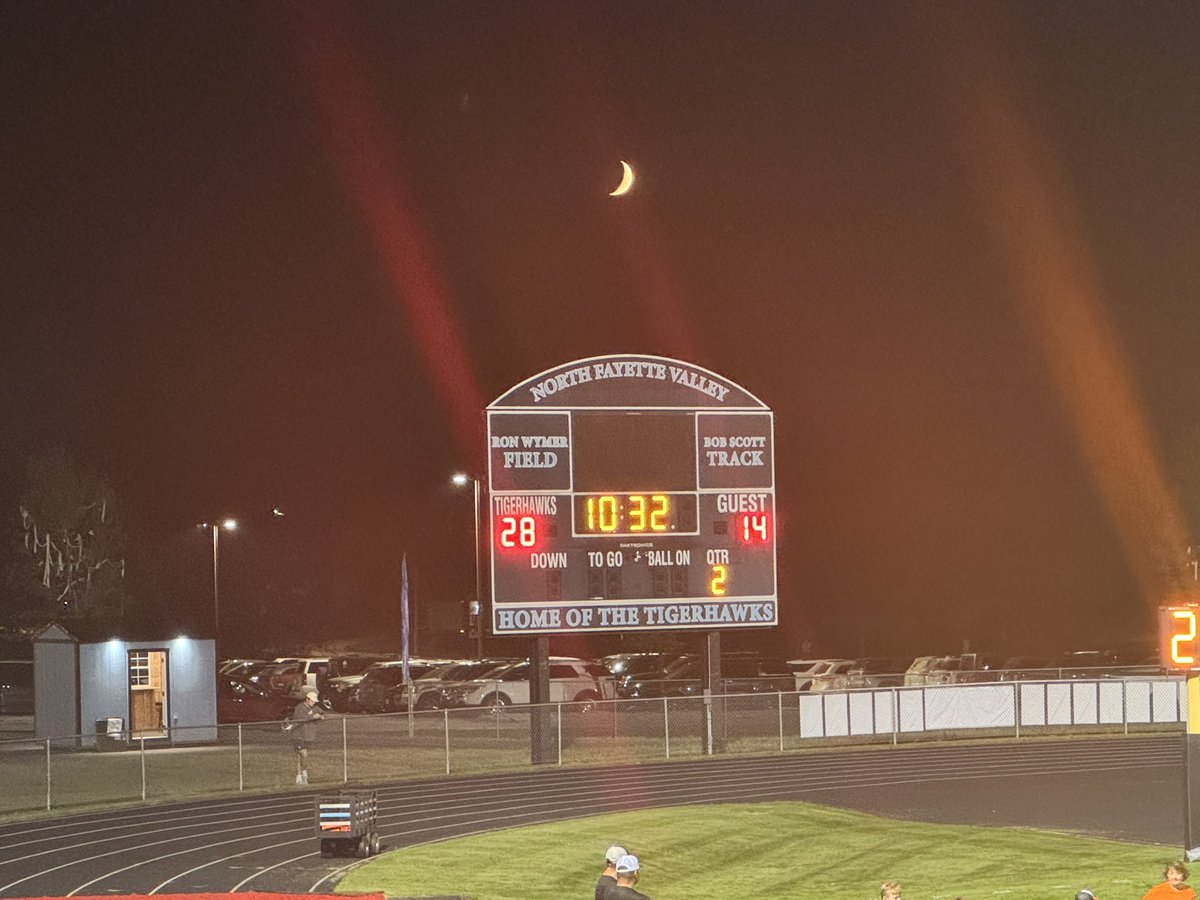 Cornell Rams Bye week gave some time to watch a shootout at North Fayette!