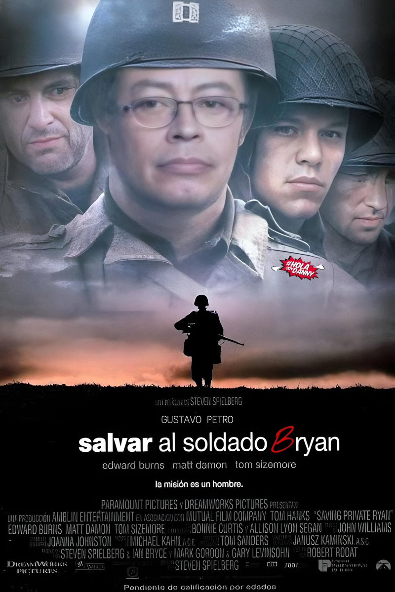 Del ejército de salvación del mundo seguro saldrá esta película: 

Nos vemos en #ElPetroVerso 

latiquetera.com/comprar/19702/…