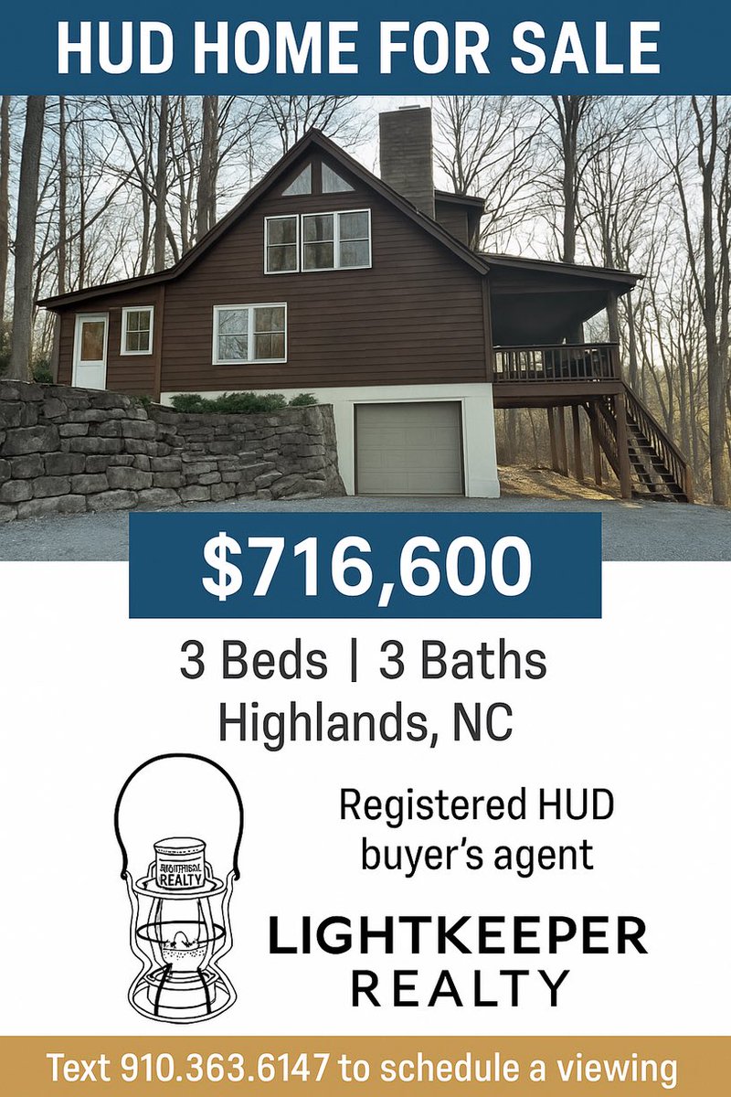 nchudhomes's tweet photo. Highland NC HUD home for Sale https://t.co/r8RnGJR03x