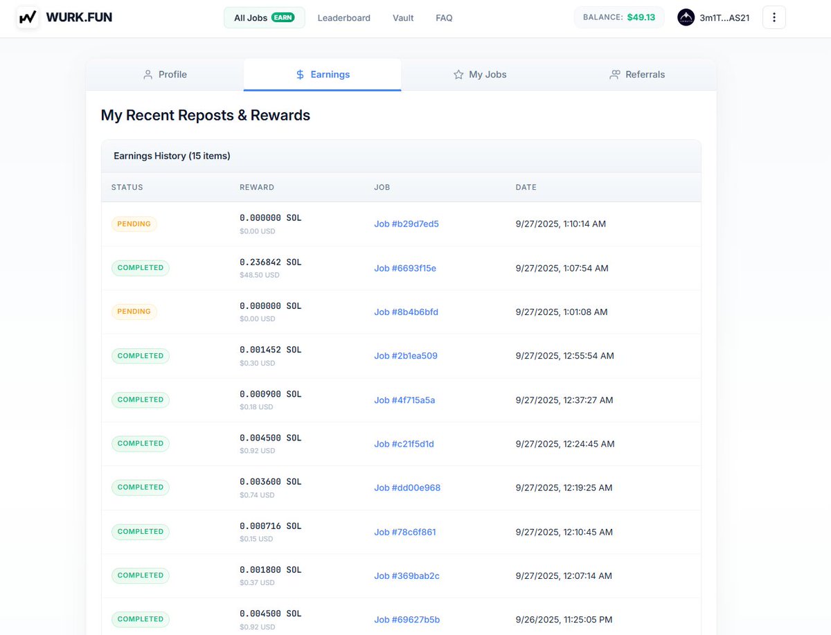 Ok WURK.FUN is legit as hell just got almost $50 from a job for just retweeting.

pump.fun/coin/ALR5X2H6T…

ALR5X2H6THn2VDPoMtkVwxVktcN1kQGvxCwLfejzpump