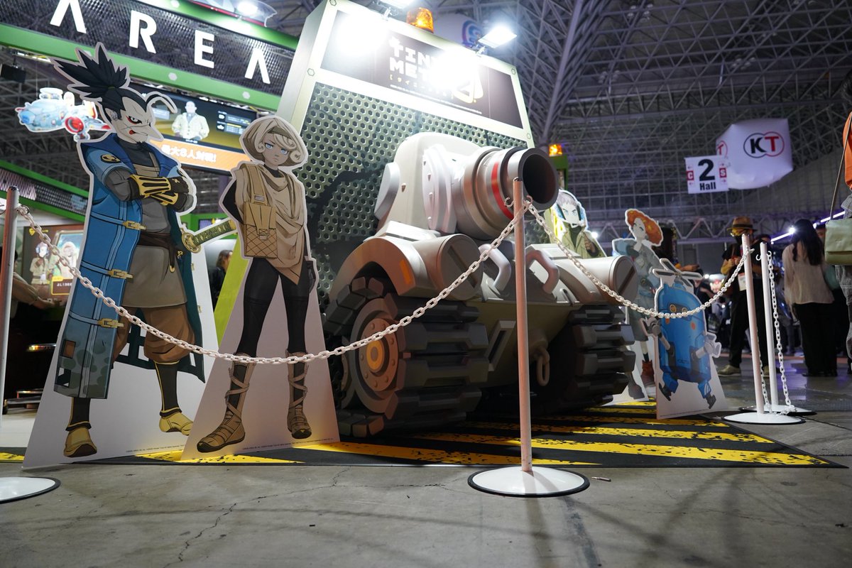 Tokyo Game Show weekend is upon us and AREA35 is ready for you!

Come visit us in Hall 2 (02-C04), where you can demo our new game, TINY METAL 2. Lead the charge on your own, or tackle the new co-op mode!

We look forward to seeing you there!