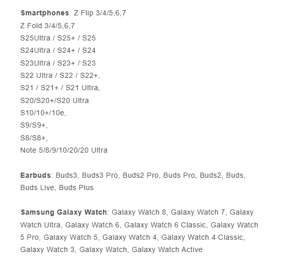 GoViralnl's tweet photo. Hi! We are looking for a female (40+) with an extra samsung phone, earbuds, samsung galaxy watch for one of our client a dock charger! 

Details: 
3 scripts
Product: Dock charger
Rate: €375
Please see the specs we need on the photo

#UGCcreator #ugcopportunity #ugcopportunities https://t.co/iqzUACRwi8