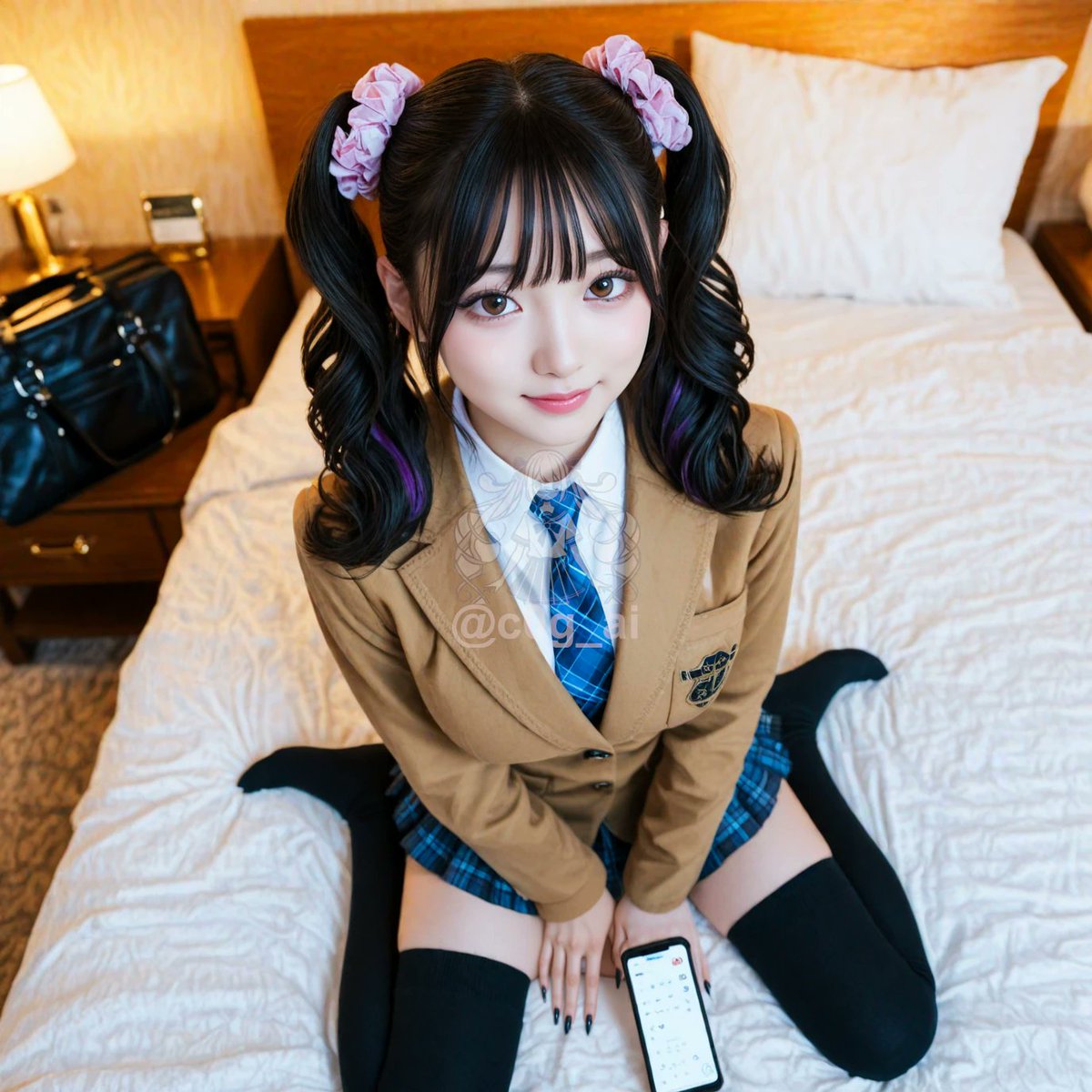 #ツインテール #絶対領域