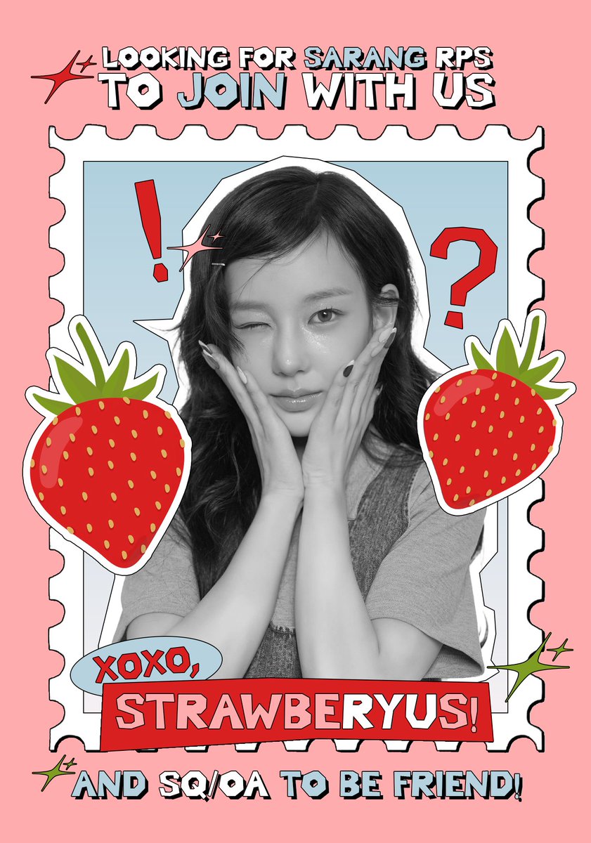 ͏
Psst… yoohoo! 👋
Like something strawberry-sweet, this is a shoutout to all 𝗥𝘆𝘂 𝗦𝗮𝗿𝗮𝗻𝗴 RPers still floating around without a squad. Our little corner is wide 𝗼𝗽𝗲𝗻 and comfy if you wanna hop in. We’re also scouting for 𝗦𝗤/𝗢𝗔 buddies to squad up with. 🍓ྀི 
͏