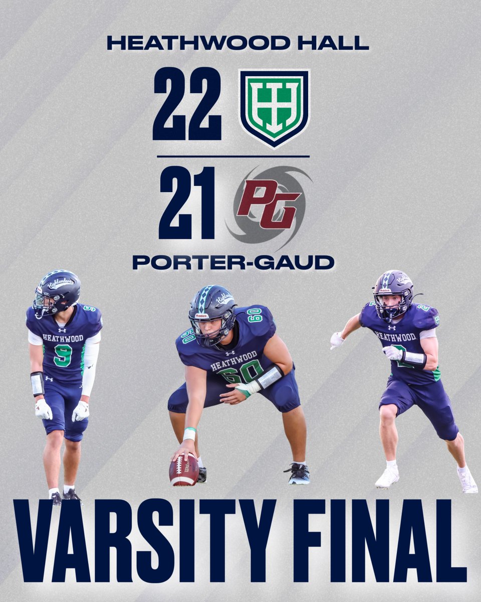 Varsity Football FINAL

Heathwood Hall 22
Porter-Gaud 21

FINAL

Next Game: Friday (10/3) vs. Augusta Christian at Home at 7:30 PM

#GoHall