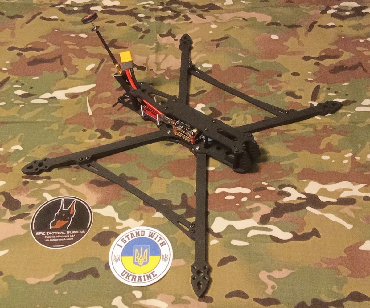 SPETactSurplus's tweet image. Progress continues on the 10" FPV heavy lift drone. This drone will be used for testing, and I am trying my best to keep it affordable. Hopefully this will be the first of many, if testing goes well. 💪🇺🇦

#Ukraine #drones #UkraineWillWin #NAFO