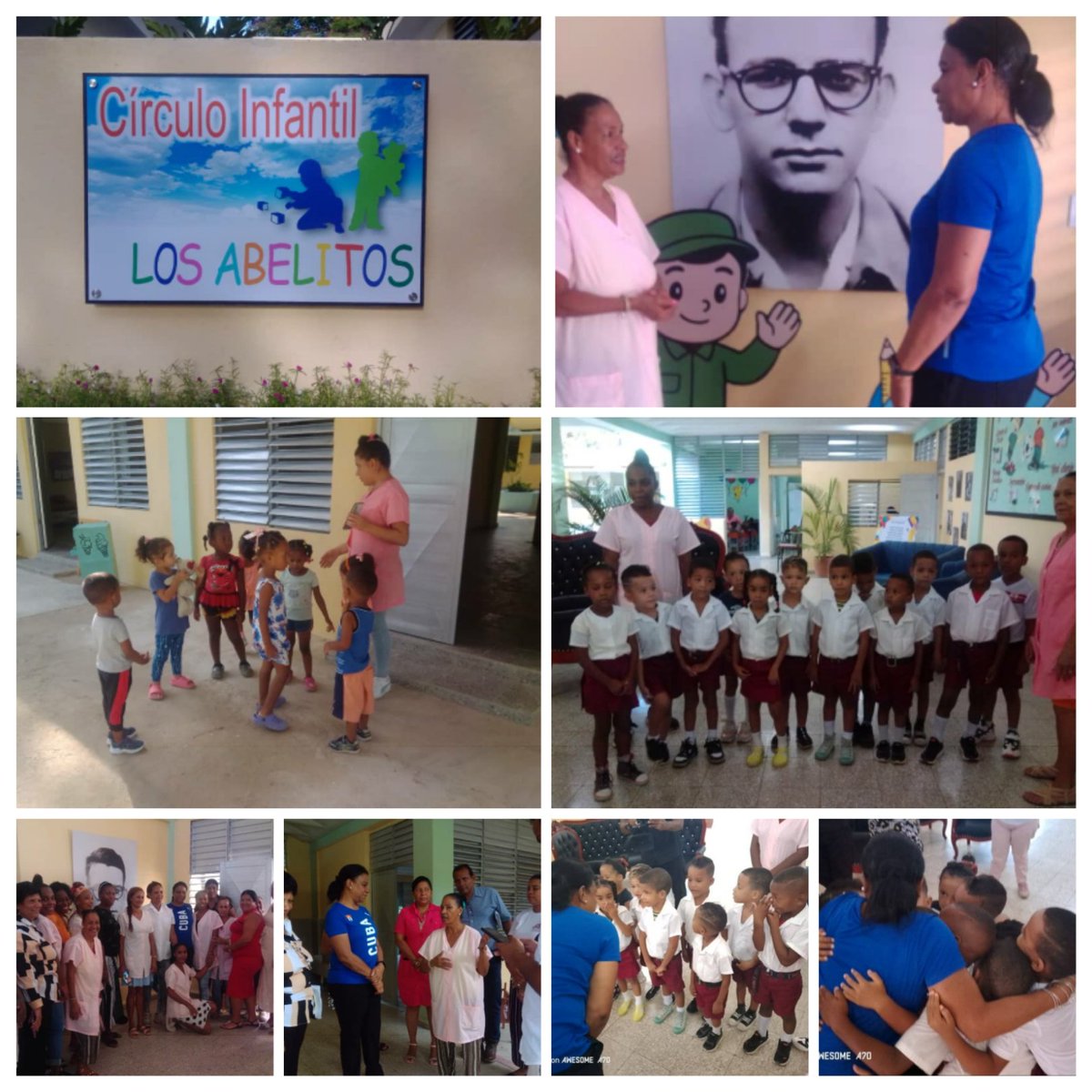 InesMChapman's tweet image. Una visita muy especial al círculo infantil Los Abelitos en la ciudad Santiago de Cuba. ¡Cuanto amor y dedicación!
#UnidosXCuba