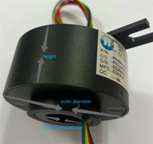 ByTune1998Nancy's tweet image. How to Choose the Right Size of Through-Hole Slip Ring?
Choosing a through-hole #slipring size isn't just about fitting the shaft. Also the bore size, outer diameter &amp;amp; height affect power capacity, rotating speed,IP grade signal integrity &amp;amp; lifespan.