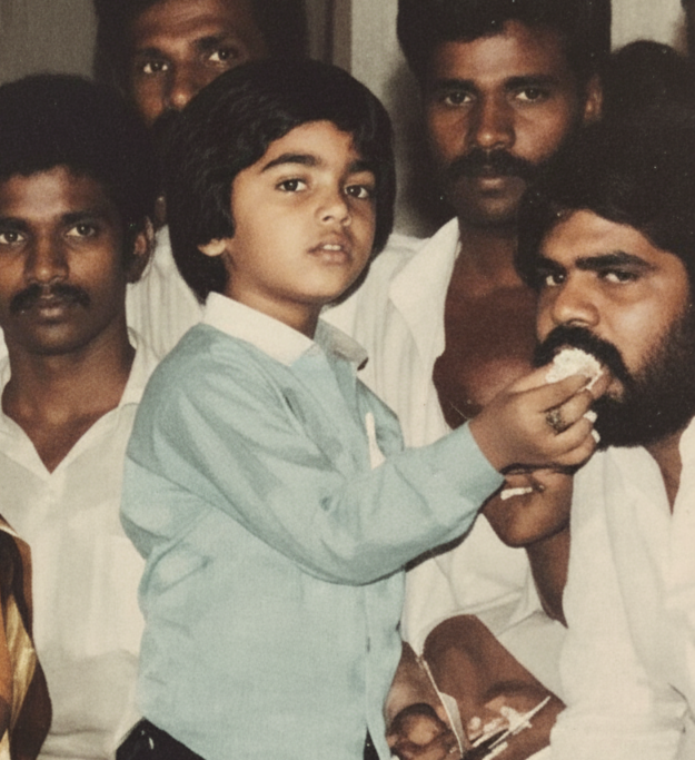 A timeless bond ❤️ From childhood love to lifelong inspiration 🙏

#SilambarasanTR #TRajendar