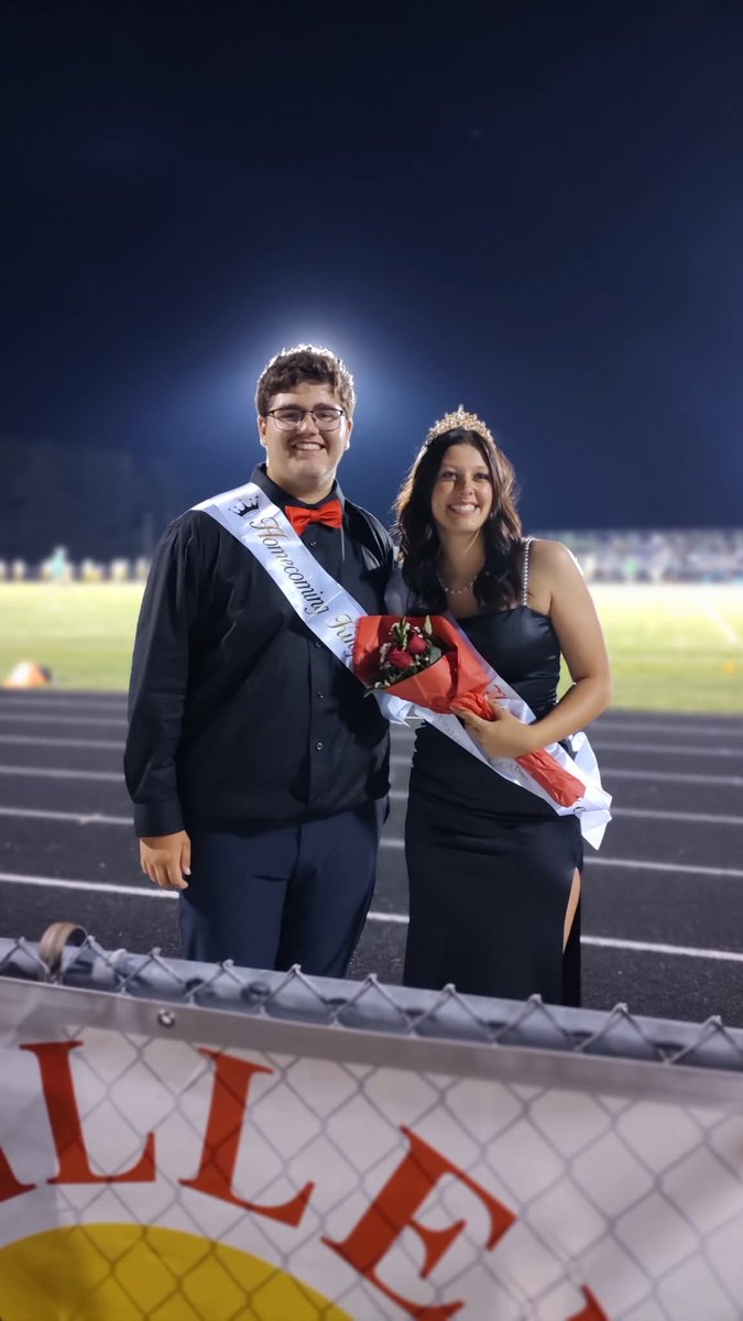 Congratulations <a href="/BraedenM2026/">Braeden Morr</a> and Jada Mase on being named Prairie Heights Homecoming King and Queen.