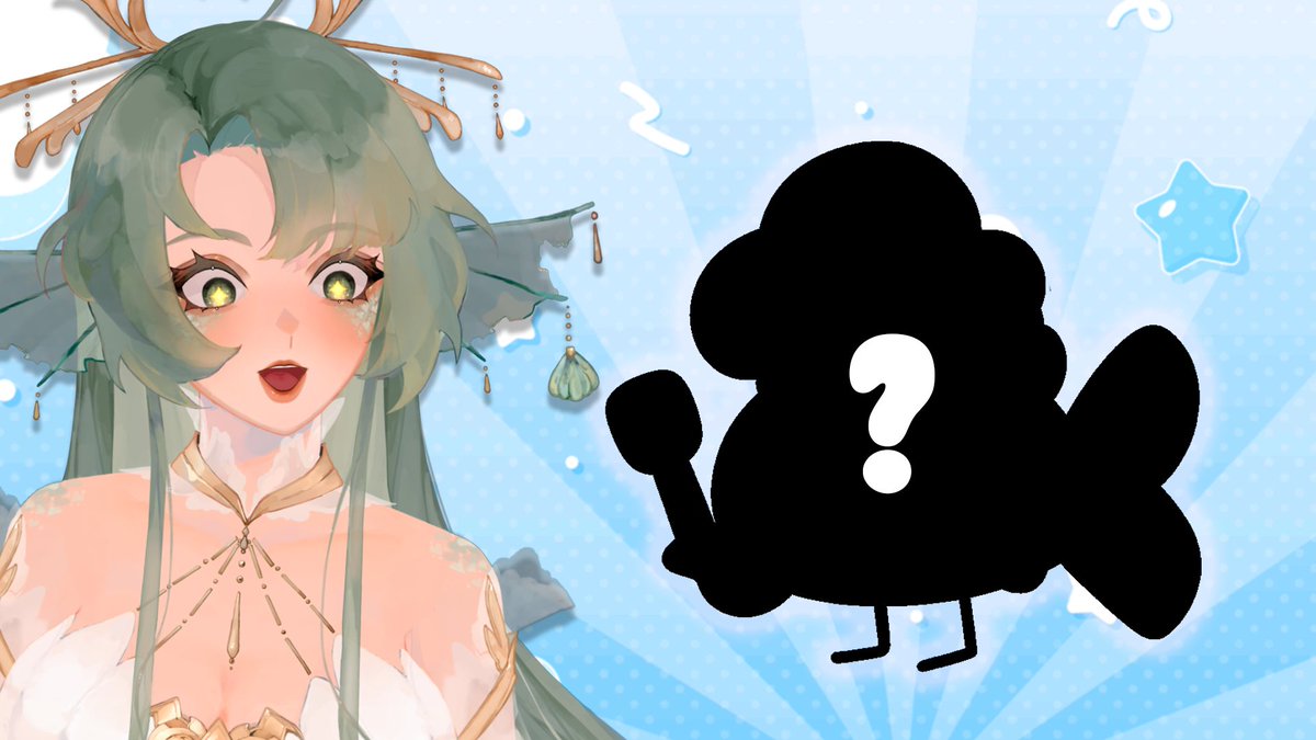 Umiko_VT's tweet image. ❤️LIVE❤️

WE HAVE A BABY! ... well a chat MASCOT baby! Come help me pick what our mascot's NAME and ACCENT!🐟✨WOOO