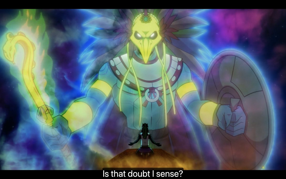 DelRet3's tweet image. liked the huiti design from the new batman movie but felt it needed alil adjustment 
#aztecbatman