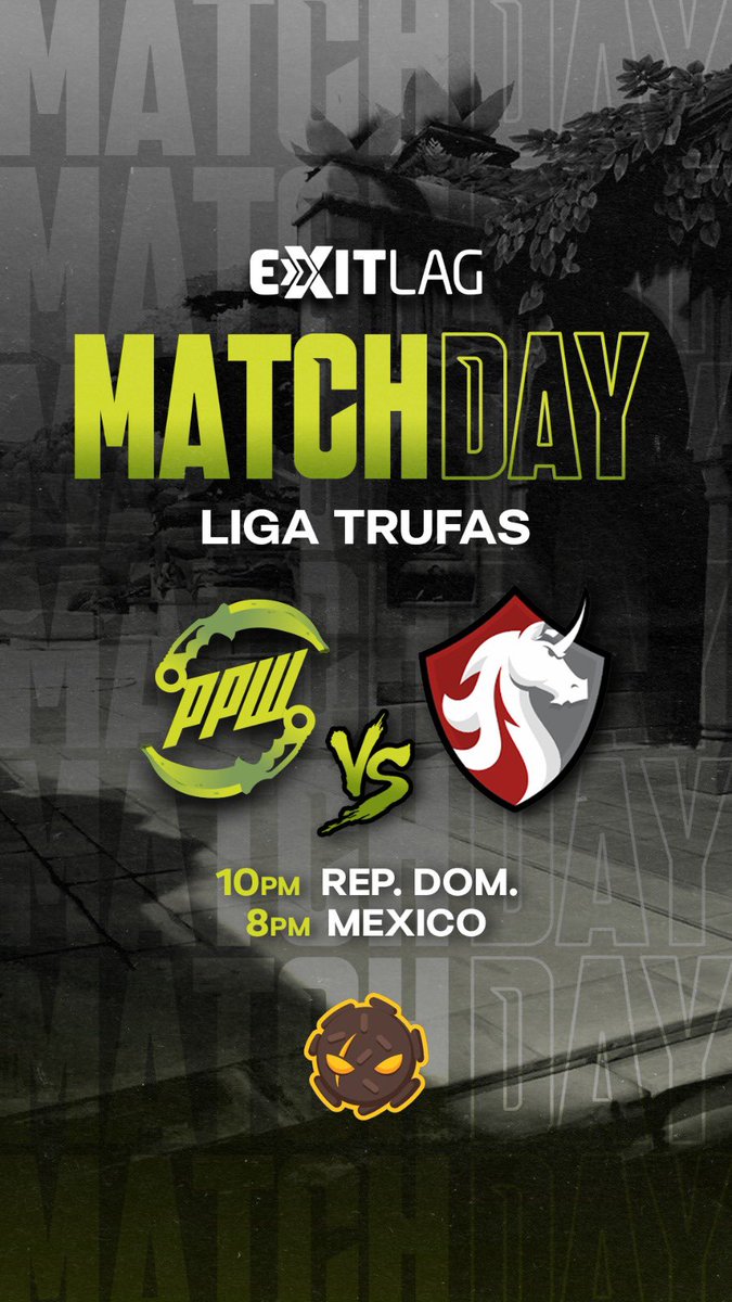 Plátano Power (@ppwesports) on Twitter photo ¡Seguimos en playoffs de la liga de <a href="/SomosTrufas/">Somos Trufas</a>!
Hoy nos toca en contra <a href="/DCT_eSports/">DCT eSports</a> Lo que viene está bien fuerte! 🔥 No se lo pierdan!
🕘 8:00PM 🇲🇽
🕘 9:00PM 🇨🇴
🕘 10:00PM 🇩🇴
🔗 kick.com/somostrufas ¡Seguimos en playoffs de la liga de <a href="/SomosTrufas/">Somos Trufas</a>!
Hoy nos toca en contra <a href="/DCT_eSports/">DCT eSports</a> Lo que viene está bien fuerte! 🔥 No se lo pierdan!
🕘 8:00PM 🇲🇽
🕘 9:00PM 🇨🇴
🕘 10:00PM 🇩🇴
🔗 kick.com/somostrufas