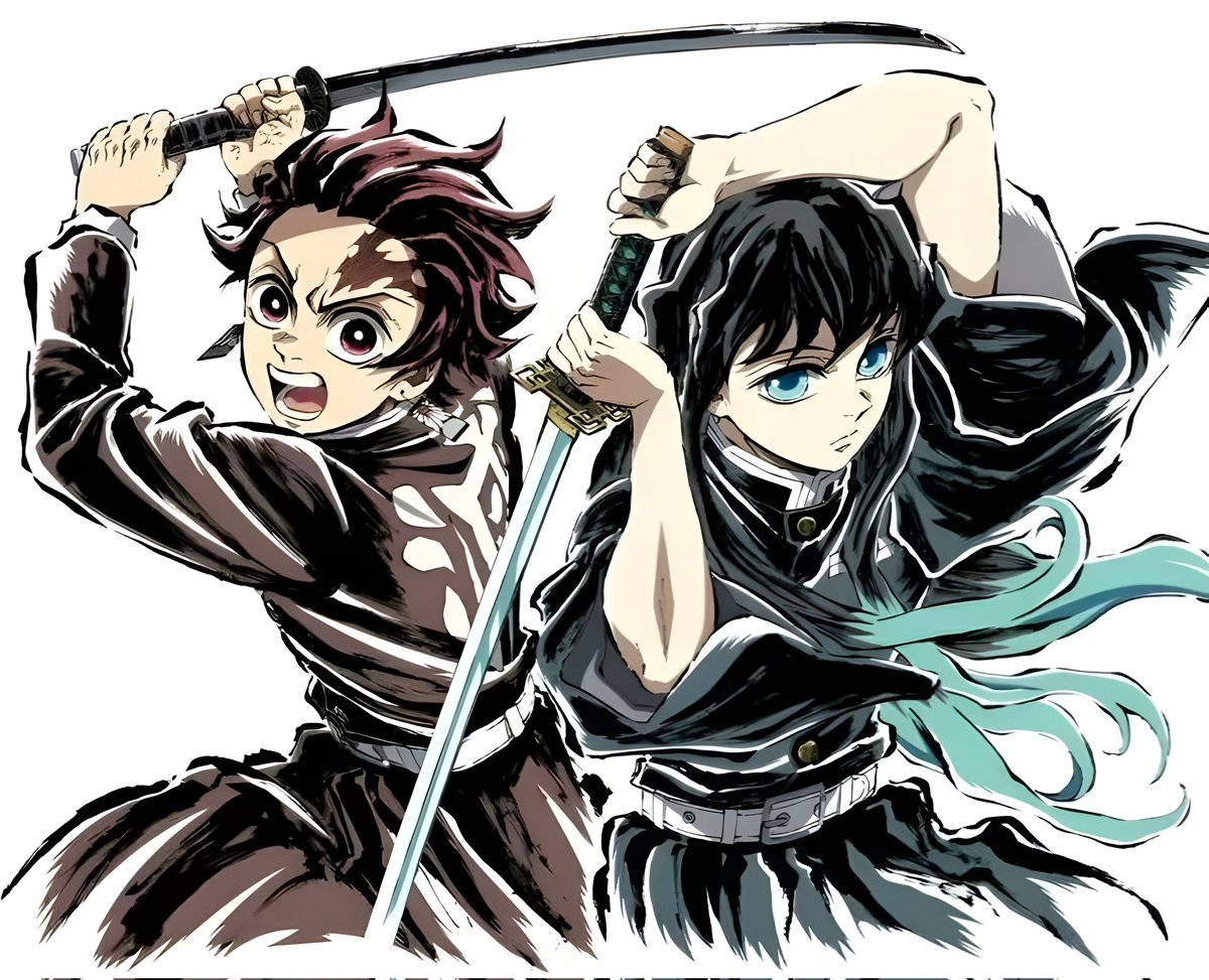 FibiiiSFW's tweet photo. 💚🩵 #鬼滅の刃 #DemonSlayer https://t.co/sChNfDtpwC