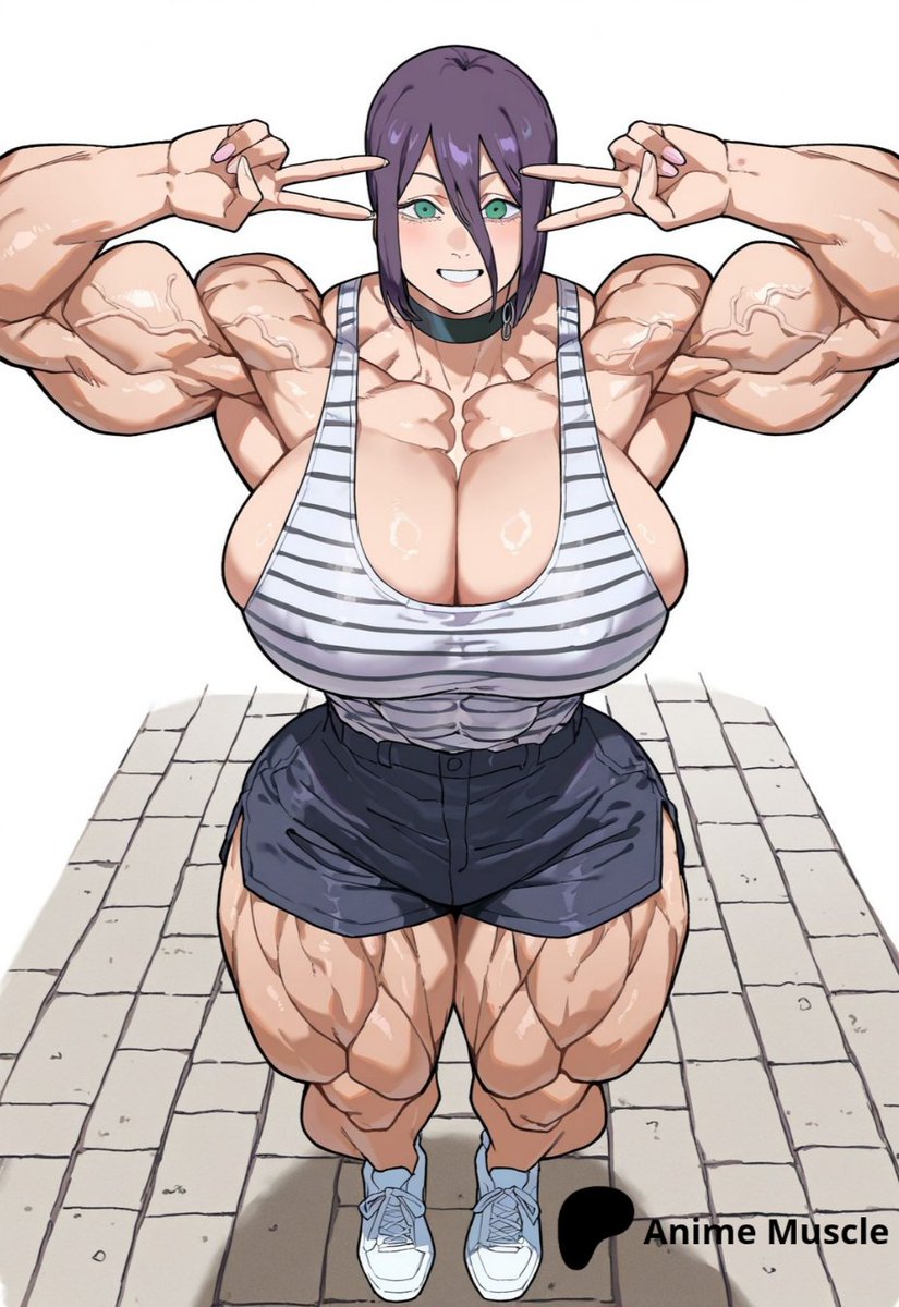 Anime_Muscle_'s tweet photo. Reze's Day off #chainsawman #reze #fbb #muscularwomen #fbb #muscu https://t.co/Bnhms9IWxN
