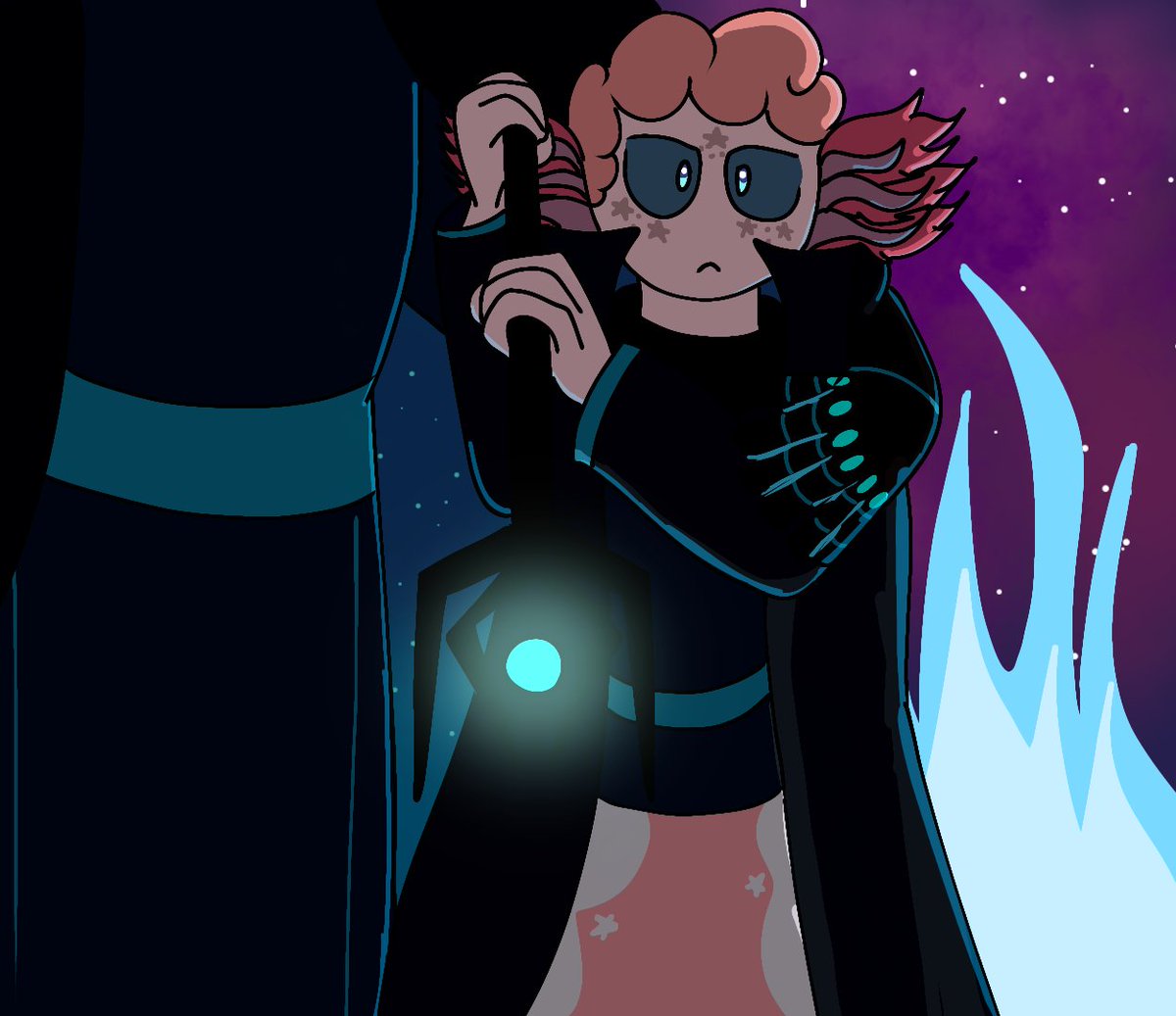 kittygirl2210's tweet photo. Day 6: AU within an AU (/Cult)
#EURIWEEK 
#GravityFalls #EuclydiaRises #Galaxean #MegalomaniacFord https://t.co/H5W6tCuSBq