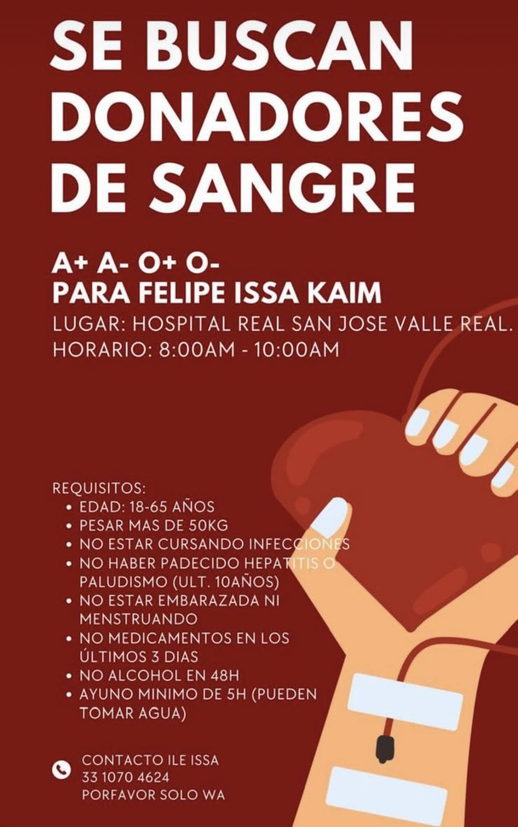 Donar sangre es donar vida ,  porfa y también rtwt