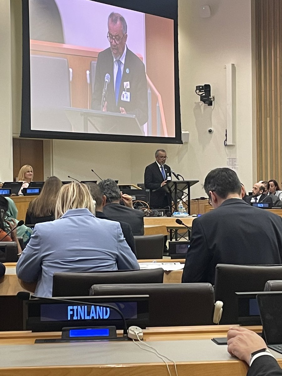 Hamaiyal Sana (@hamaiyal) on Twitter photo Honored to attend the 80th <a href="/UN/">United Nations</a> General Assembly.
Among highlights were speaking <a href="/Trans4m_Health/">Transform Health</a> Panel on digital transformation of health systems & the Goalkeepers event by the <a href="/gatesfoundation/">Gates Foundation</a>.
Always great catching up with global health friends on their work & exchange ideas. Honored to attend the 80th <a href="/UN/">United Nations</a> General Assembly.
Among highlights were speaking <a href="/Trans4m_Health/">Transform Health</a> Panel on digital transformation of health systems & the Goalkeepers event by the <a href="/gatesfoundation/">Gates Foundation</a>.
Always great catching up with global health friends on their work & exchange ideas.