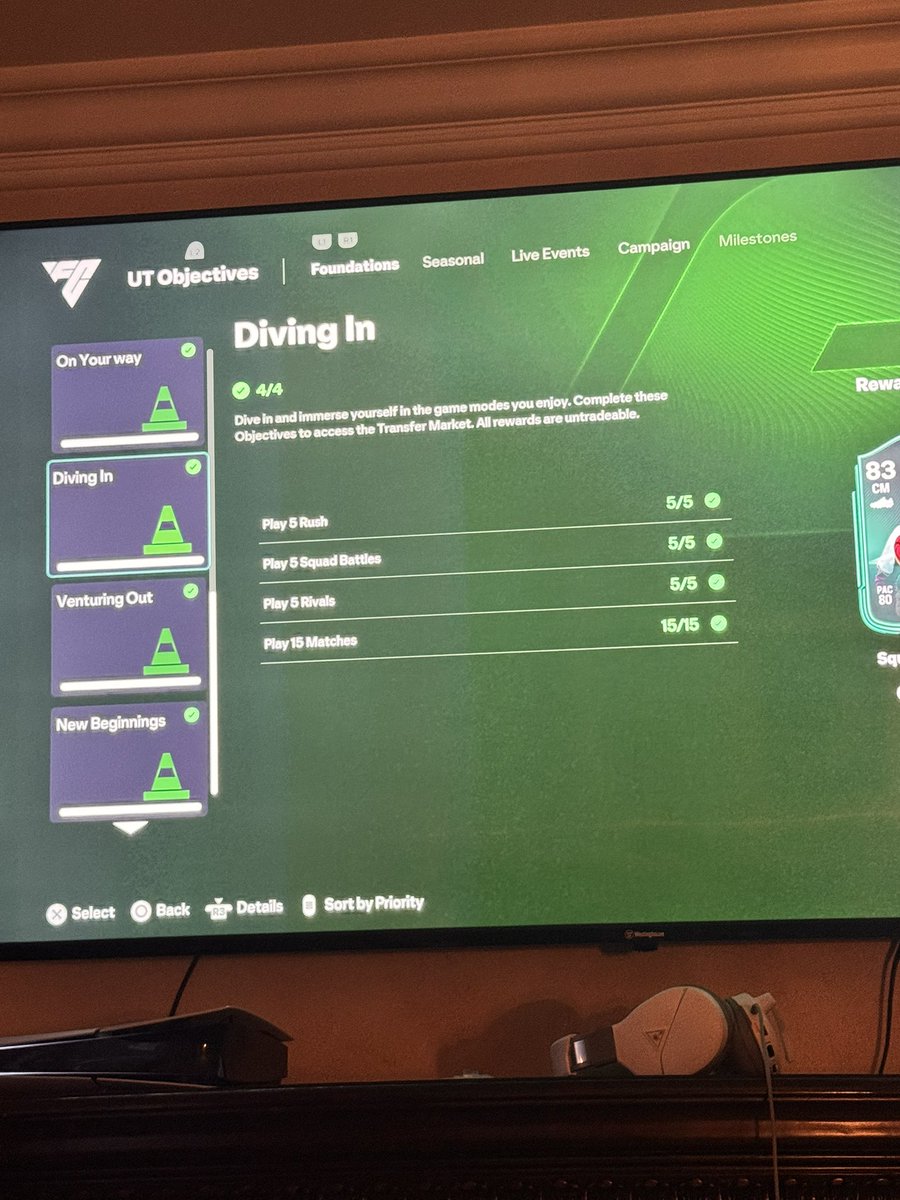 nmcmtgarnica's tweet photo. @EASFCDirect is it just me or is anyone else’s objective being blocked. I need me that 1 of 3 86+ TOTW reward 🫠😡 https://t.co/eZl2vM0jC0