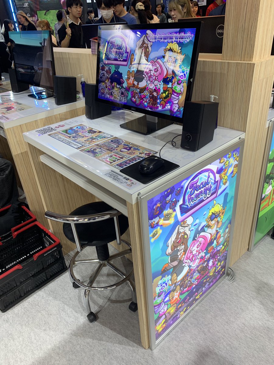 AsazukeMochi's tweet photo. 教職員として1年生作品の制作を監督しました！
どれも個性豊かな作品に仕上がっていますので、ぜひお越しください！！
#TGS2025
#日本電子専門学校 https://t.co/eAKSQ9zDX8